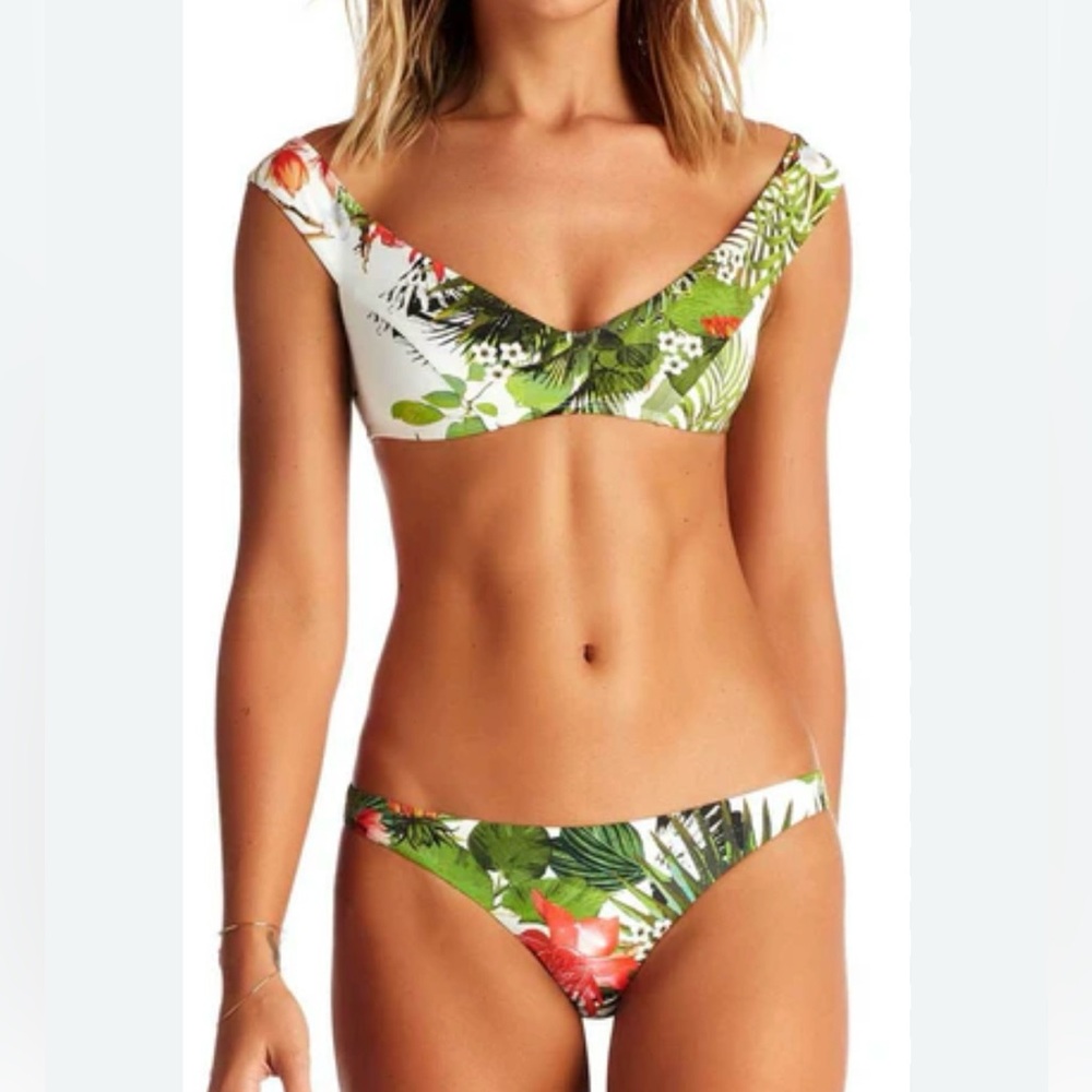 Vitamin A Tropical Print Bikini Size XL/12